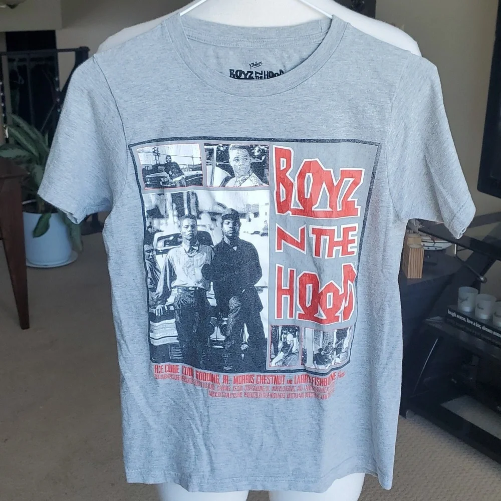 BoyZ N The Hood Gray Tee (XS) - Picture 1 of 4